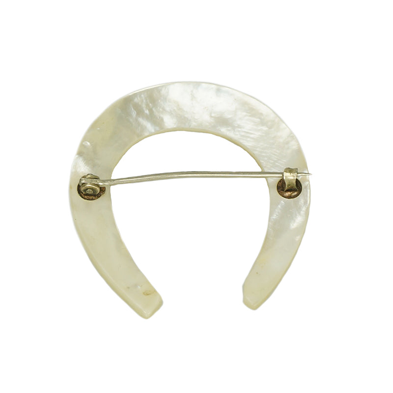 Victorian Mother of Pearl Horseshoe
