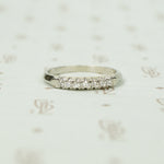 Classic Slim 1940's Diamond Band