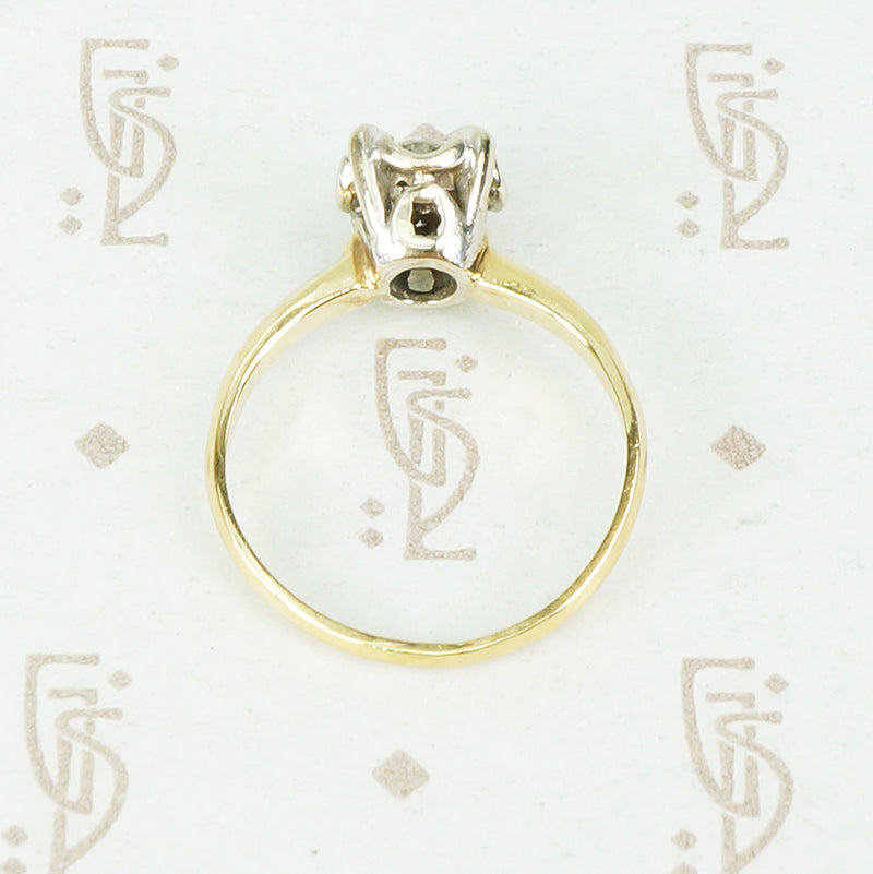 Unique 1940's Diamond Engagement Ring