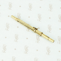 gold watch key pencil and tooth pick