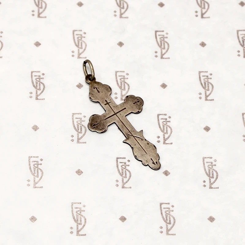 Russian Budded Cross Circa 1910