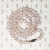 Petal Pink Rose Quartz Bead Necklace