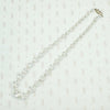 Art Deco Graduated Bicone Glass Bead Necklace