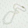 Art Deco Graduated Bicone Glass Bead Necklace