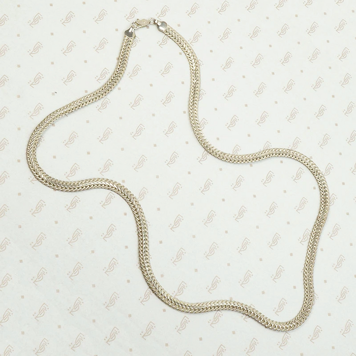 Sterling Silver Serpentine Chain