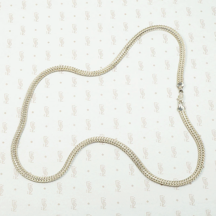 Sterling Silver Serpentine Chain