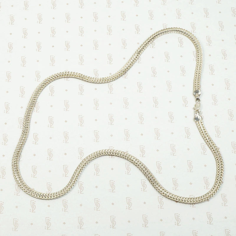 Sterling Silver Serpentine Chain