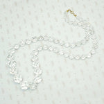 Glittering Graduated Rock Crystal Beads