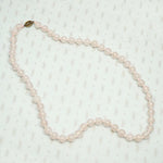 Pastel Pop Rose Quartz Bead Necklace