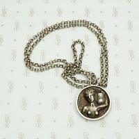 European Brutalist "The Water Bearer" Pendant