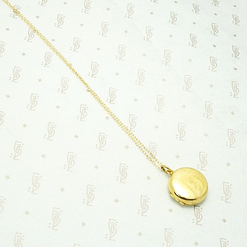Sweet Little English Gold Locket