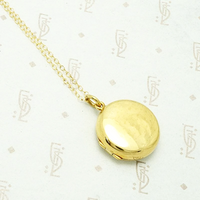 Sweet Little English Gold Locket