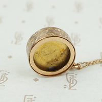 Sweet Engraved Ring Locket