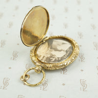 Pocket Watch Style Victorian Locket