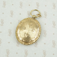 Pocket Watch Style Victorian Locket