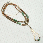 Incredible Necklace with Silver Turquoise & Heishi Beads