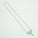 Arts & Crafts Mermaid Mood Enameled Necklace