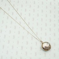 Crystal Ball Double Sided Locket