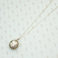 Crystal Ball Double Sided Locket