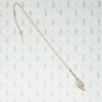 Graceful Sapphire and Pearl Pendant