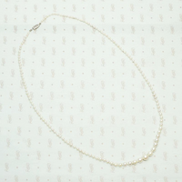1950s Princess Length Graduated Pearl Necklace