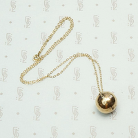 Unusual Hinged Ball Locket