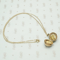 Unusual Hinged Ball Locket
