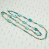 1960's Egyptian Revival Scarab Bead Necklace