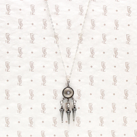 "Azriel David" Sterling Silver Dangle Pendant