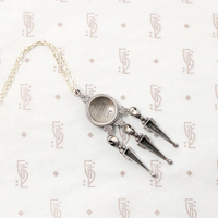 "Azriel David" Sterling Silver Dangle Pendant