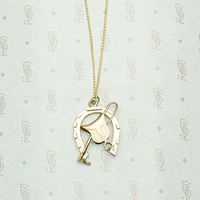 Equestrian Themed Gold Filled Pendant