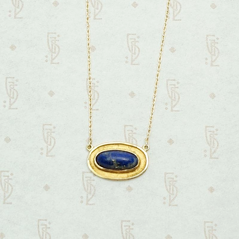 Lapis Lazuli & Gold Conversion Necklace