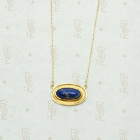 Lapis Lazuli & Gold Conversion Necklace