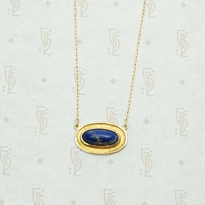 Lapis Lazuli & Gold Conversion Necklace