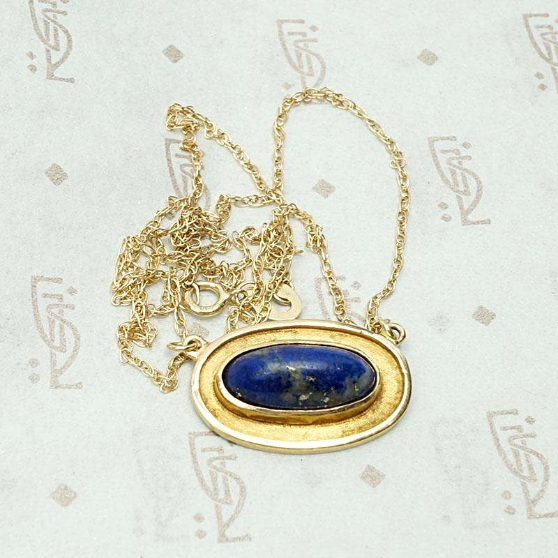 Lapis Lazuli & Gold Conversion Necklace