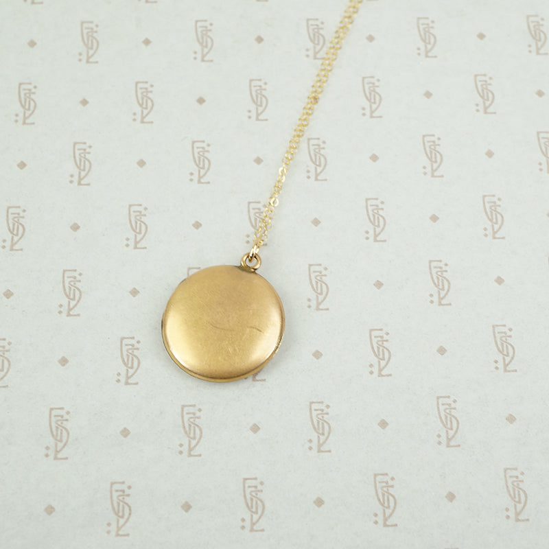 Turn of the Century Gold Filled Locket