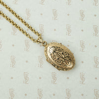 Elaborate Victorian Taille D'Epargne Enamel Locket