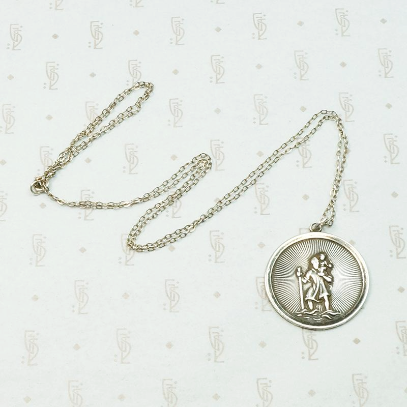 Vintage Saint Christopher Pendant
