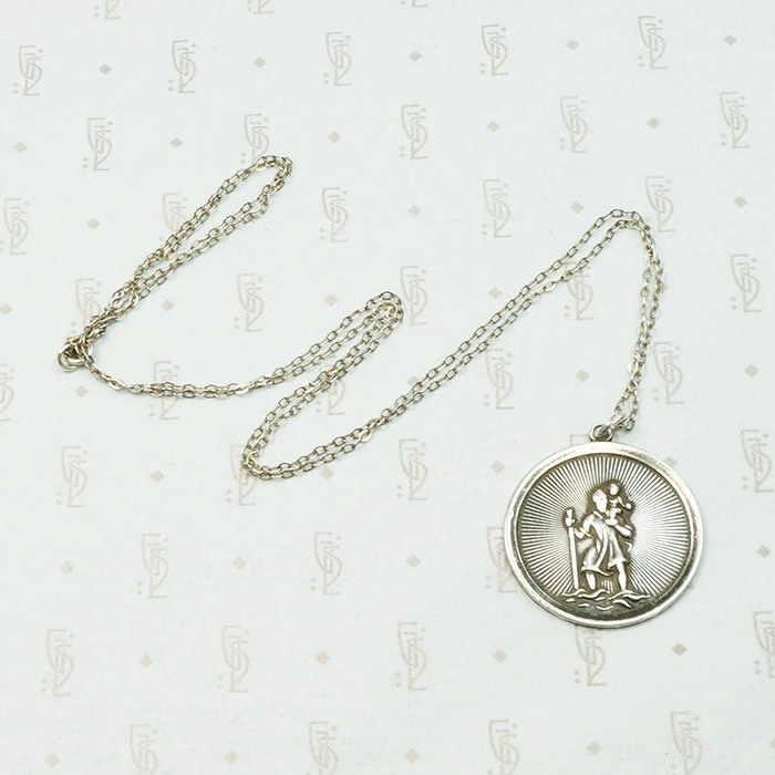 Vintage Saint Christopher Pendant