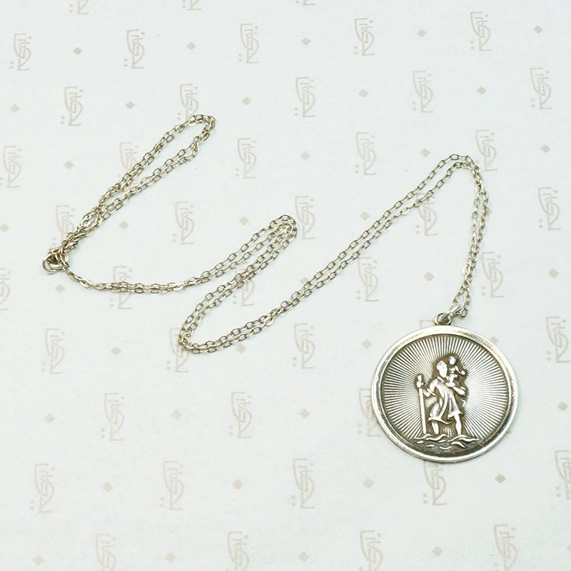 Vintage Saint Christopher Pendant
