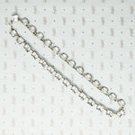 Art Deco Crystal and Sterling Choker