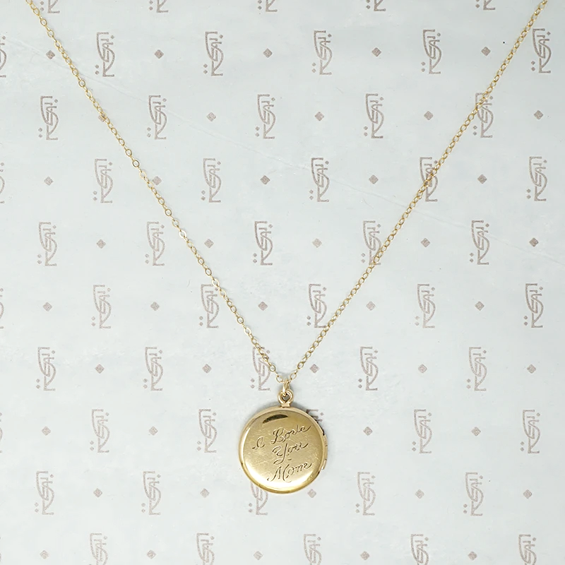 Gold Filled Vintage Mom Locket
