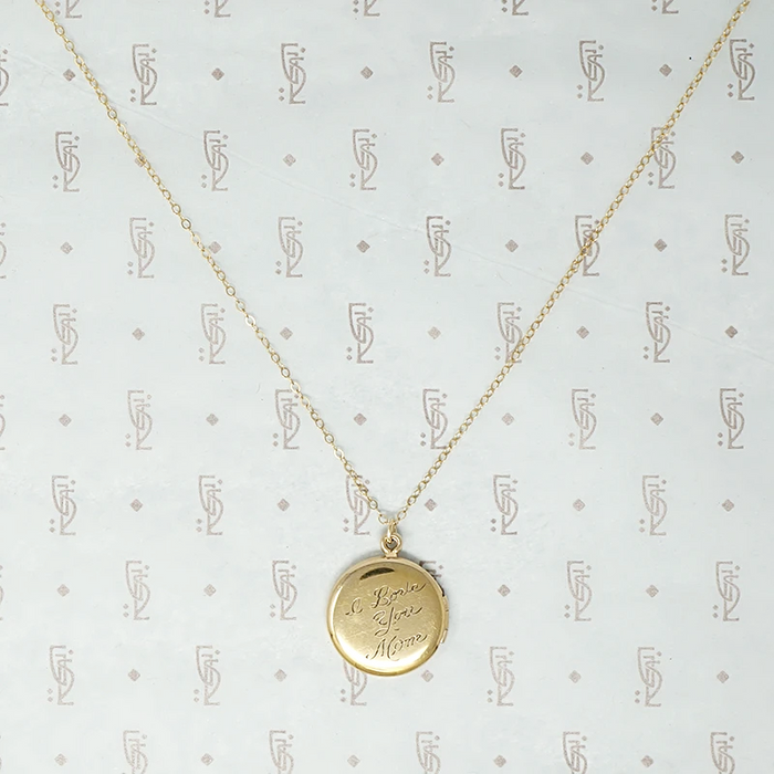 Gold Filled Vintage Mom Locket