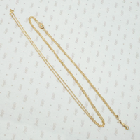 Victorian Slide Chain with Star Set Opal