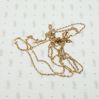 Garnet & Pearl Victorian Slide Chain
