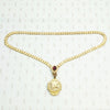 Victorian Book Chain with Aesthetic Movement Locket