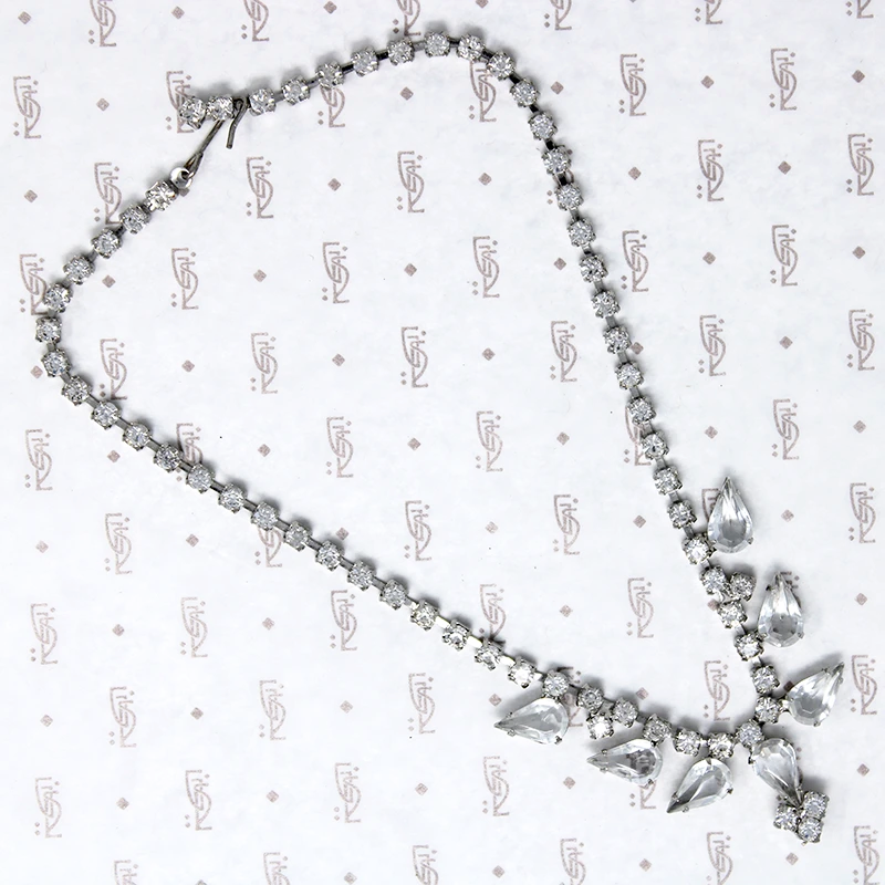 Glittering Glamour Rhinestone Necklace