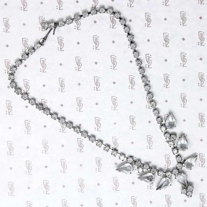 Glittering Glamour Rhinestone Necklace
