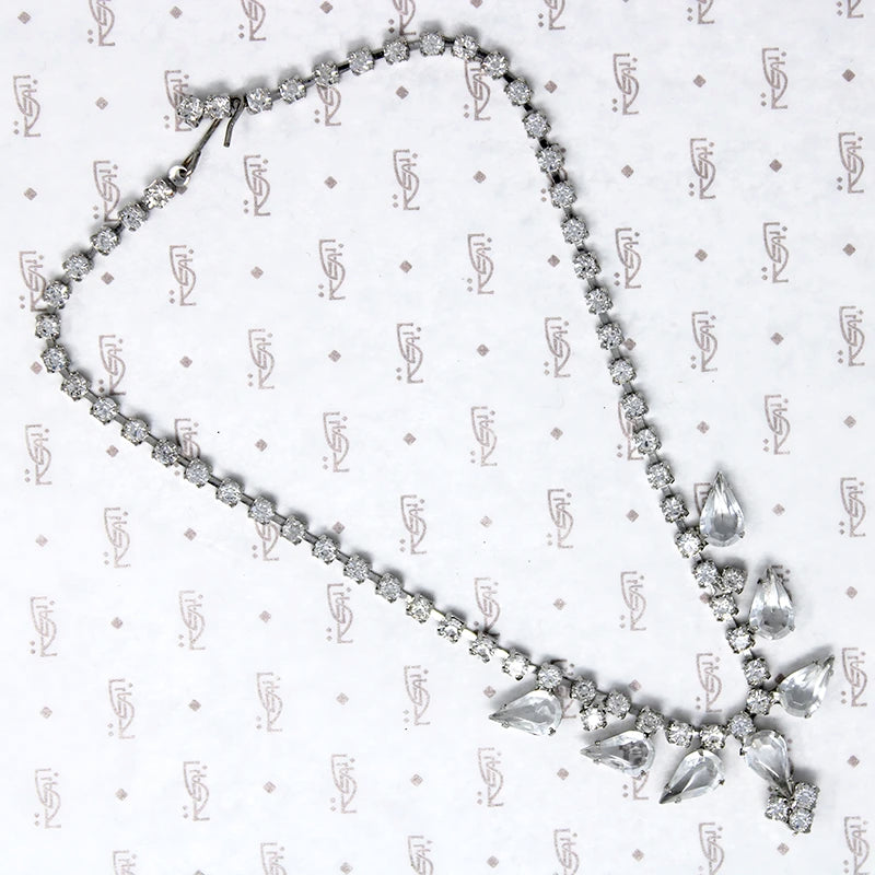 Glittering Glamour Rhinestone Necklace