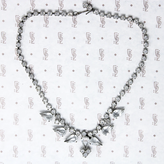 Glittering Glamour Rhinestone Necklace